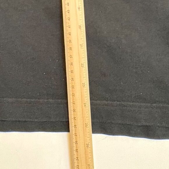 Vintage J.Crew Quarter Zip Pullover Elbow Patch Sweatshirt Black Men's Small - Picture 6 of 7